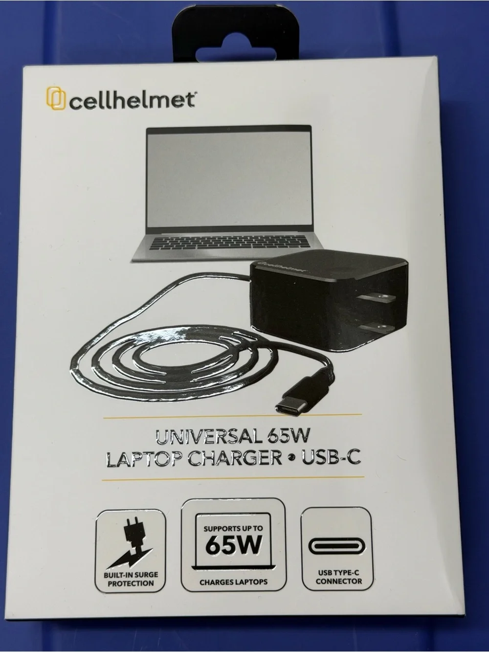 cellhelmet Universal 65W USB-C Laptop Charger